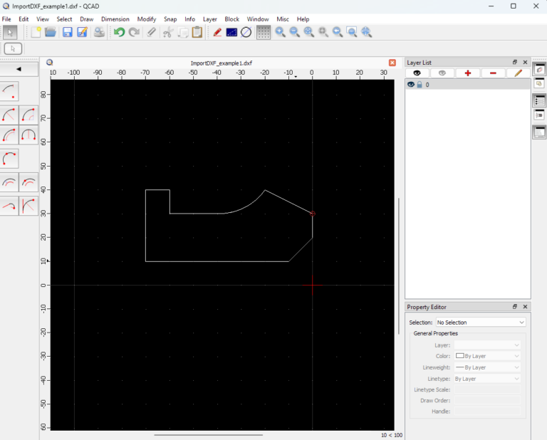 Open Exf File Open DXF file – FastSeal knowledge base